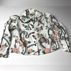 Vintage RARE Mary Englebreit Daisy Kingdom Girls Top Size 10